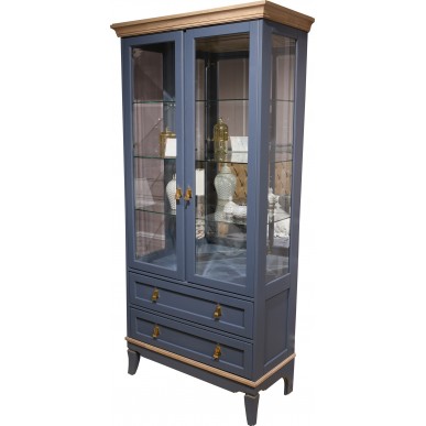 Шкаф с витриной Тельма ГМ-6507